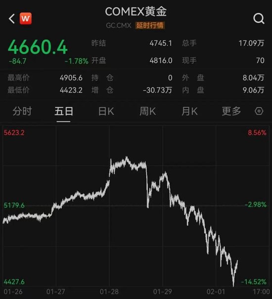 黄金股、芯片股、汽车股，集体大跌！