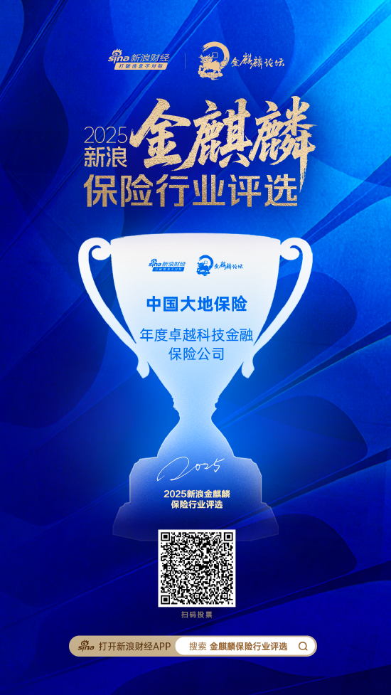 中国大地保险获评“年度卓越科技金融保险公司”