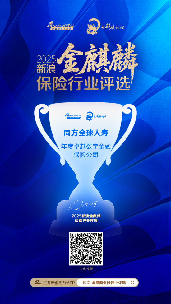 同方全球人寿获评“年度卓越数字金融保险公司”