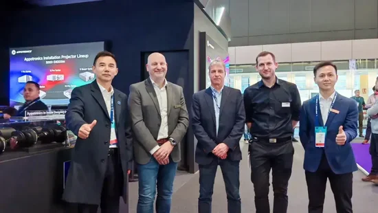 ISE2026现场直击，光峰专显多个产品亮相彰显技术硬实力