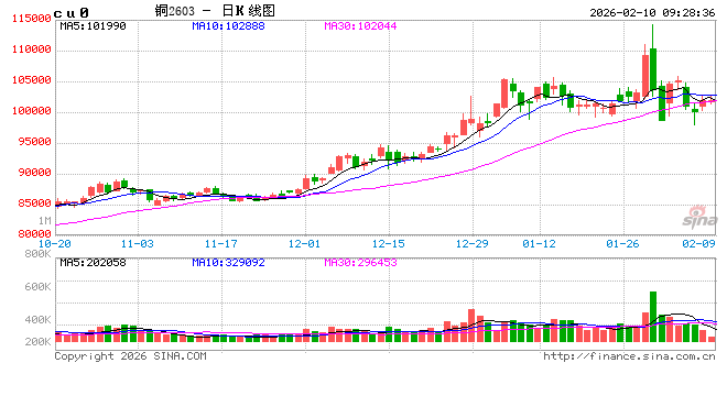 中信建投期货：2月10日工业品早报