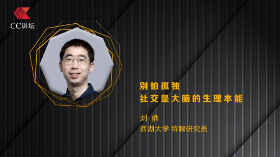 西湖大学特聘研究员刘鼎：别怕孤独 社交是大脑的生理本能