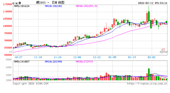 中信建投期货：2月12日工业品早报