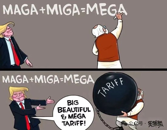 连锁反应来了,印度打脸特朗普