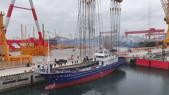 辽宁首艘，试航！