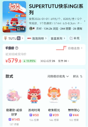 黄牛撤退，粉丝沉默！泡泡玛特开年首款IP上市即“遇冷”，什么原因？