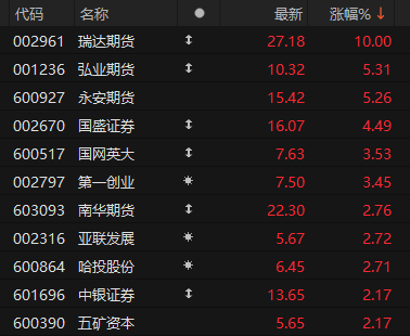 500亿市值龙头，盘中触及涨停