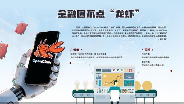 金融圈克制“养龙虾”