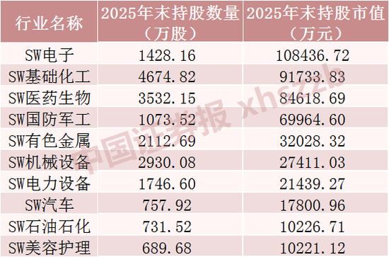 长线资金“扫货”，重仓股曝光
