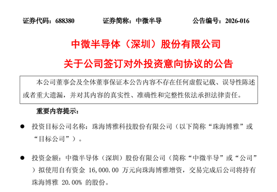 688380，增资拟IPO“芯”公司