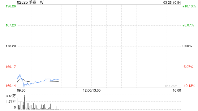 禾赛-W授出合共78.54万份奖励