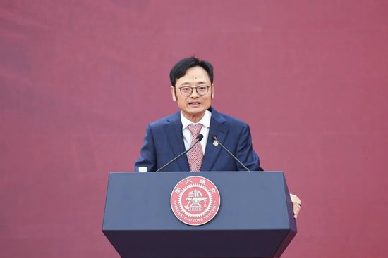 上海交通大学校友代表陈光明:校训精神已深入骨髓