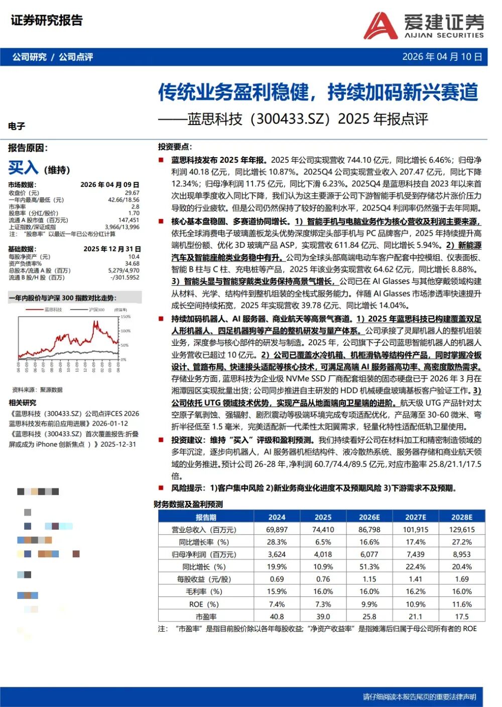 富国、华夏、交银基金等118家明星机构调研蓝思科技!