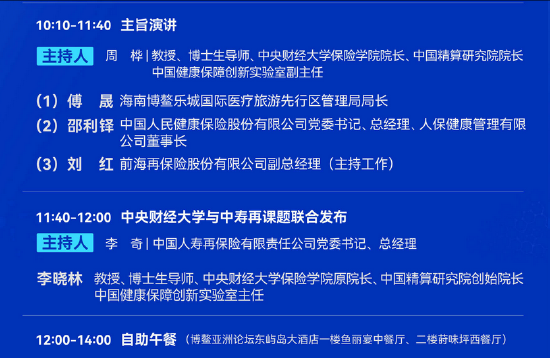 顶级阵容齐聚！乐城这场大会共探健康保险未来新生态，最新议程→