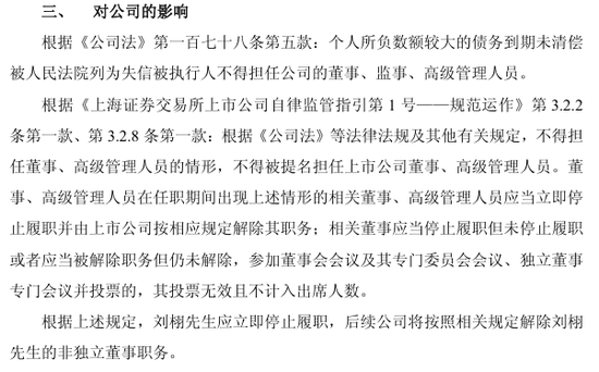 突发！603922，实控人失联+失信+限高！