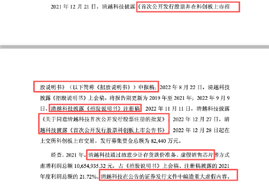 清越科技财报造假或折射核查防线失守，广发证券刘世杰与赵瑞梅及立信所许培梅与顾欣履职尽责疑似存缺陷