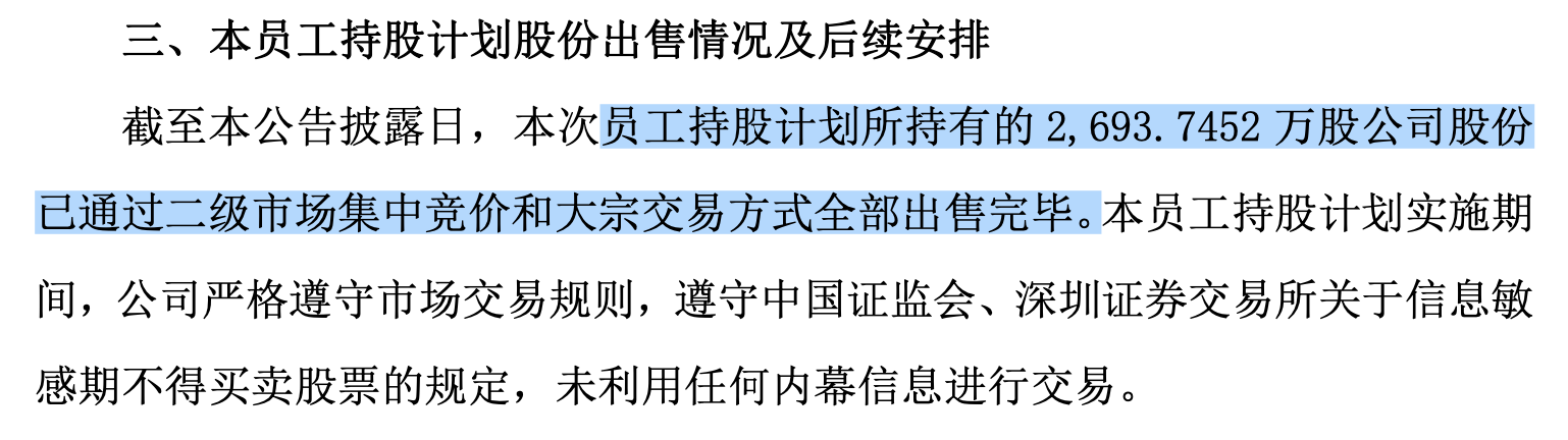 多概念炒作大涨近150%后，金螳螂员工持股计划三日实现清仓
